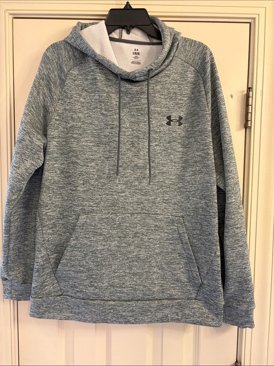 Under Armour Other - Under Armour Men’s Heather Grey Turtleneck Hoodie